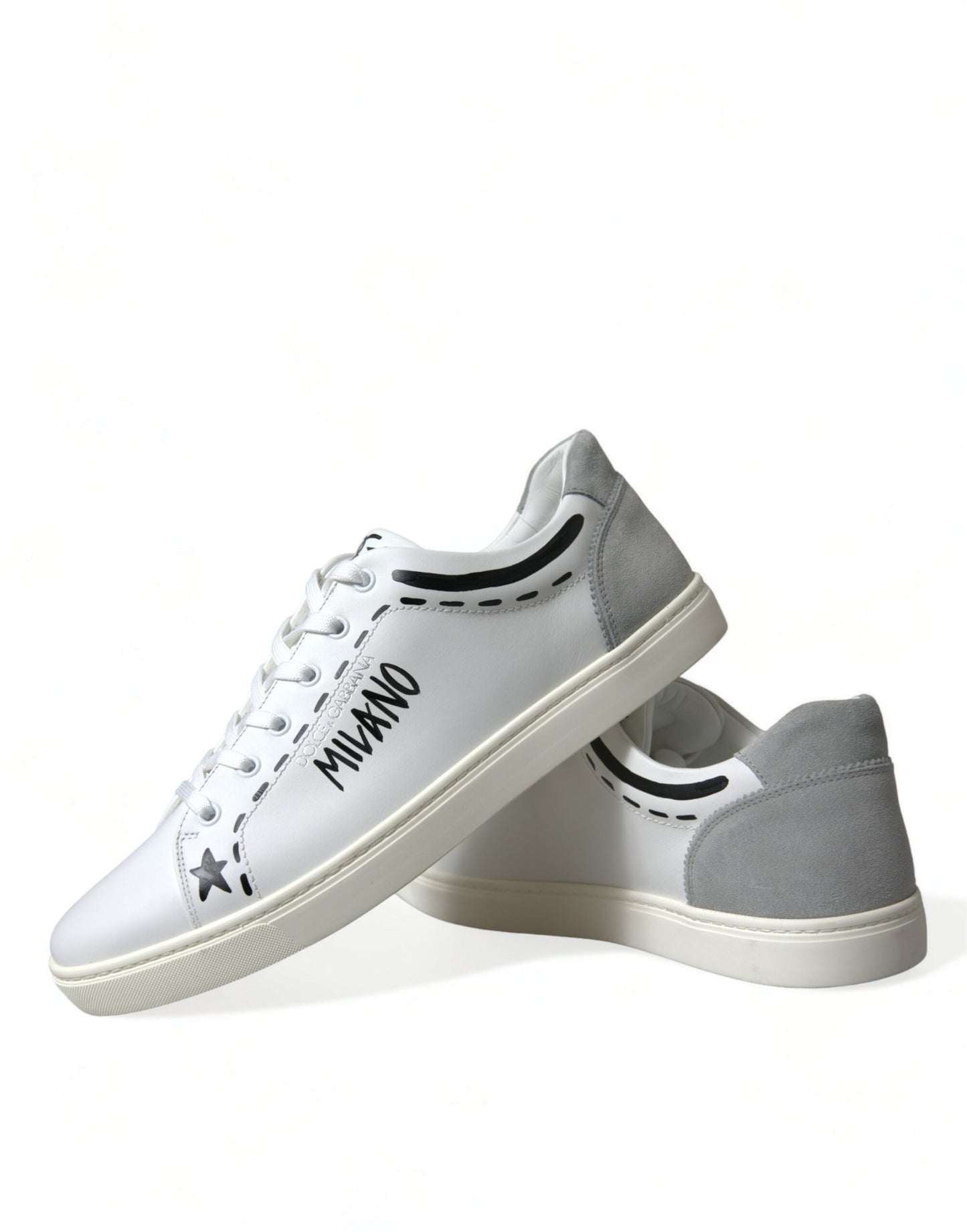 Dolce &amp; Gabbana Elegant sneakers in white calf leather