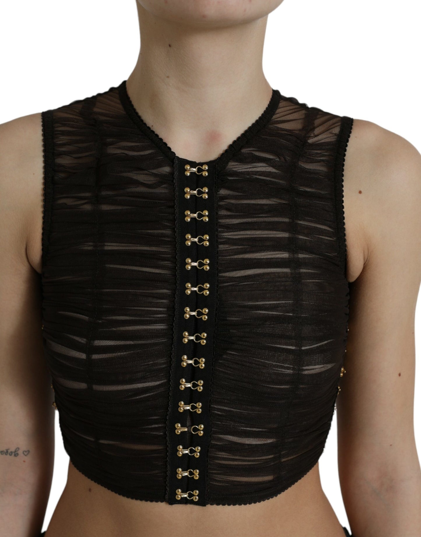 Dolce &amp; Gabbana Embellished Sleeveless Top