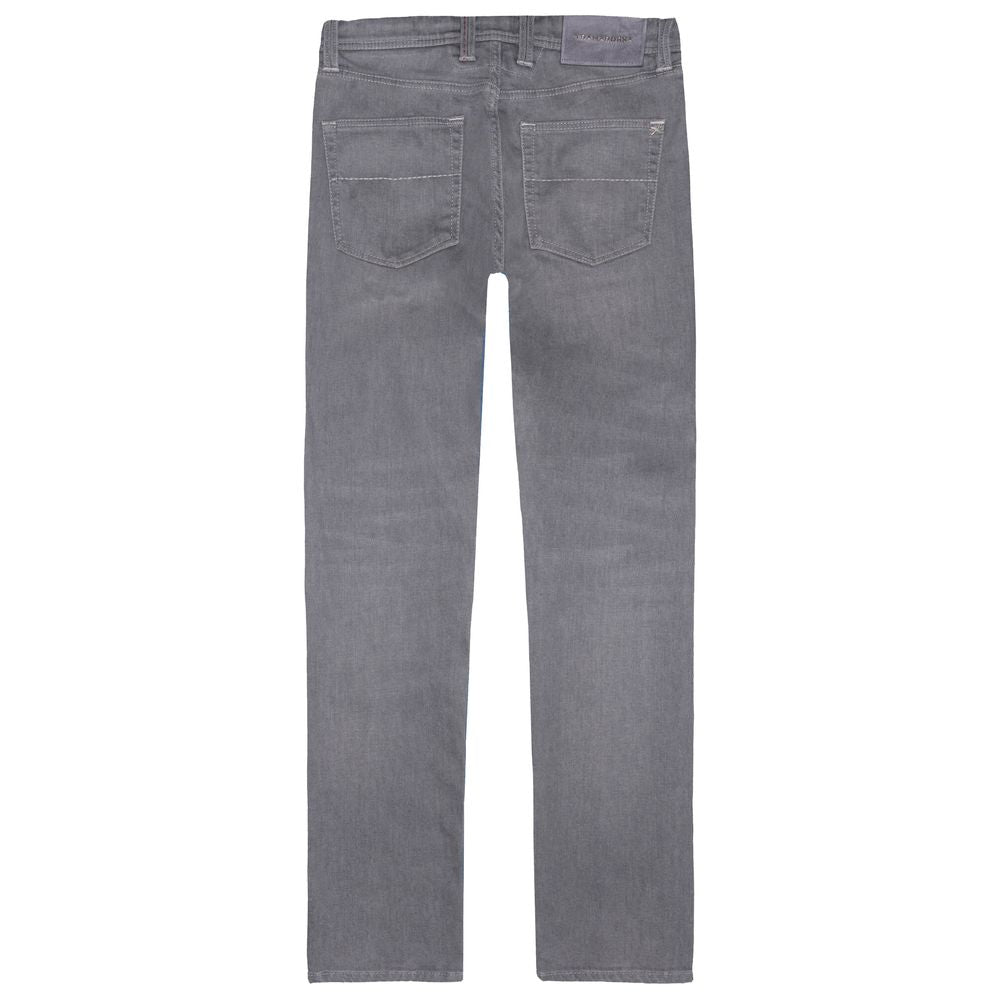 Tramarossa Graue Herrenjeans aus Baumwolle