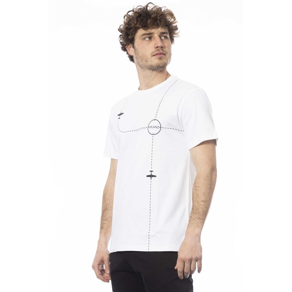 Trussardi White Cotton Men's T-Shirt