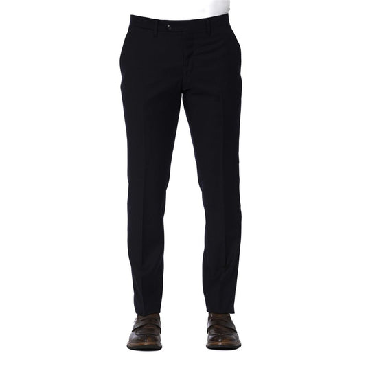 Trussardi Blue Wool Pants for Men