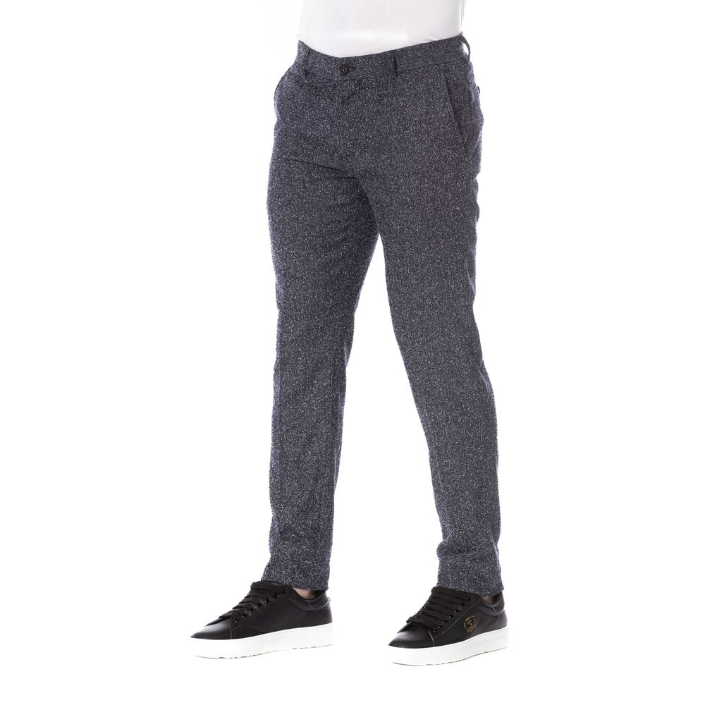 Trussardi Black Cotton Men's Pants