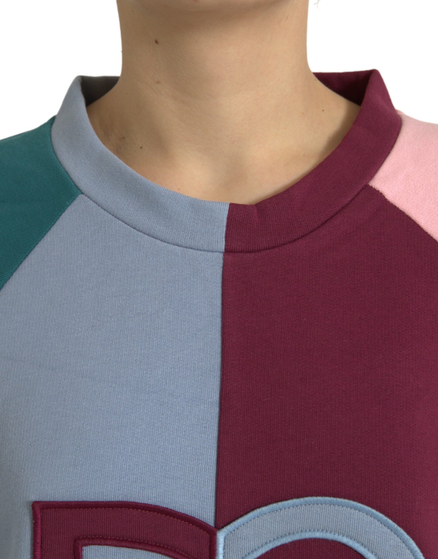 Dolce &amp; Gabbana Multicolor Crew Neck -neulepusero