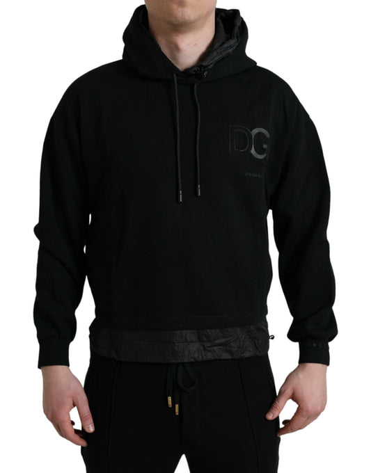 Dolce &amp; Gabbana Elegant Black Hoodie