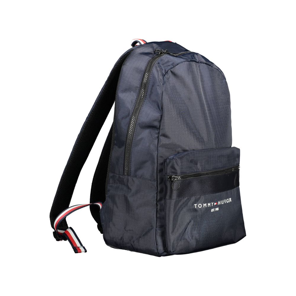 Tommy Hilfiger Blauer Polyester-Rucksack für Männer