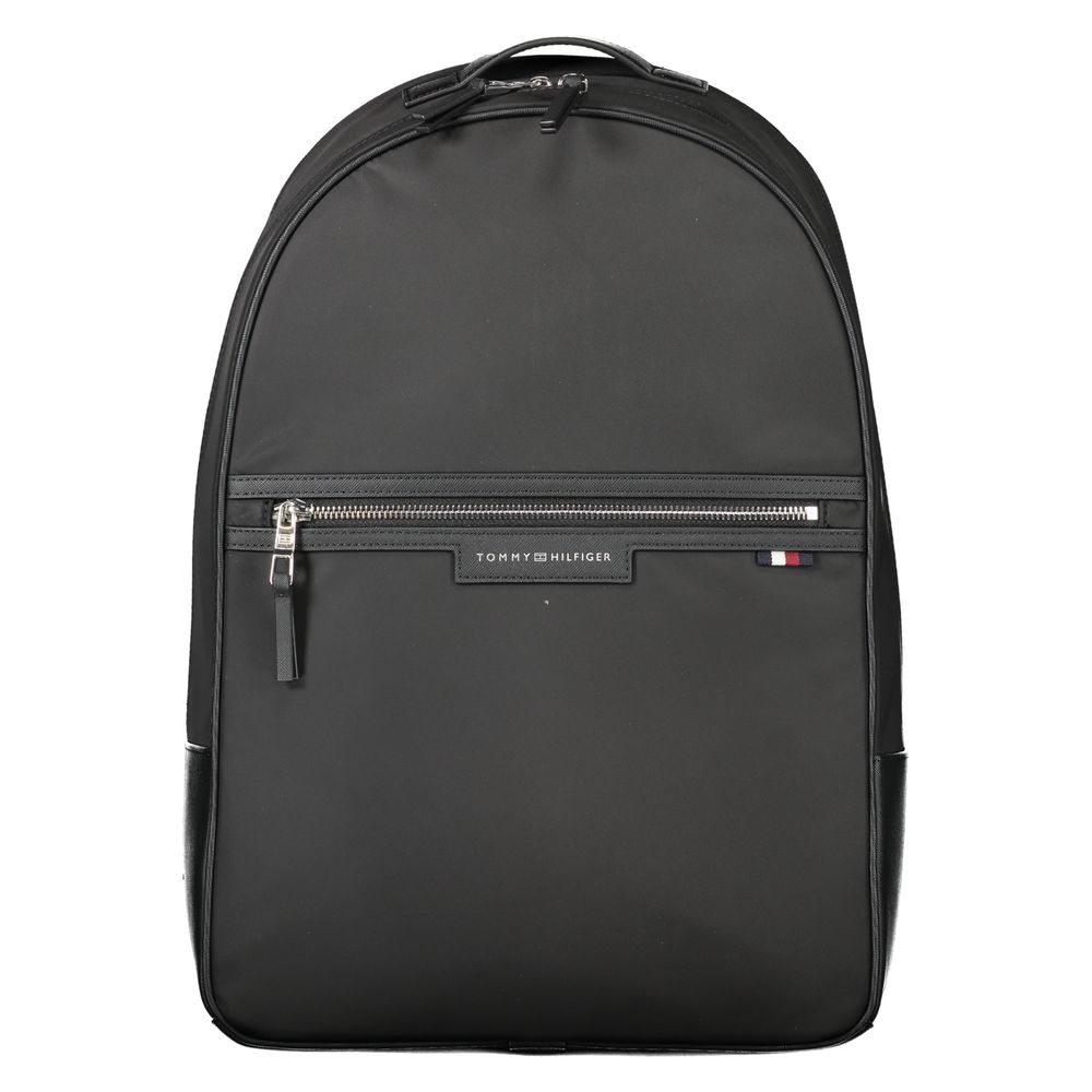 Tommy Hilfiger Schwarzer Polyester-Rucksack für Männer