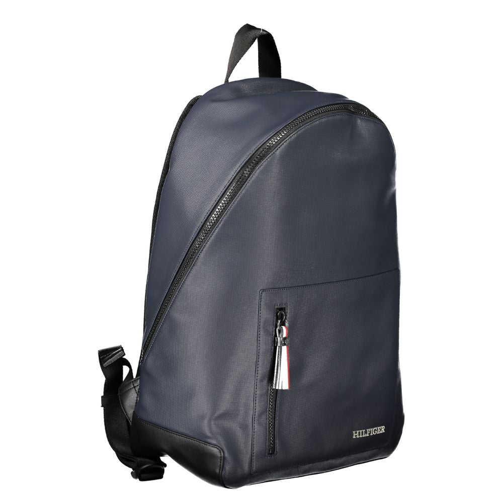 Tommy Hilfiger Blauer Polyethylen-Rucksack für Männer