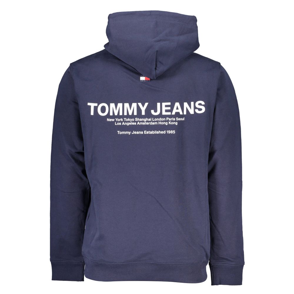 Tommy Hilfiger Blauer Baumwollpullover für Männer