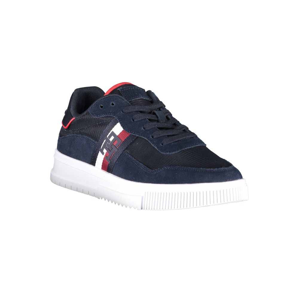 Tommy Hilfiger Blauer Polyester Herren Sneaker