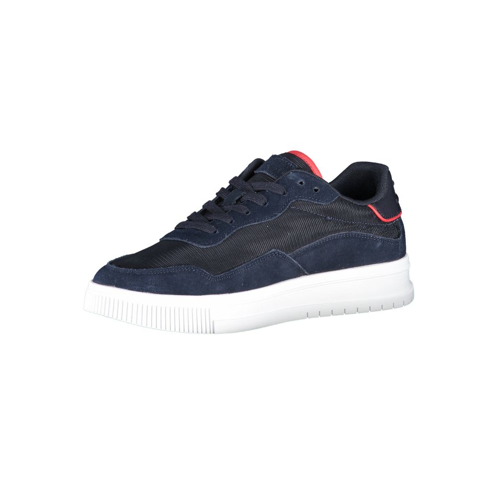 Tommy Hilfiger Blauer Polyester Herren Sneaker