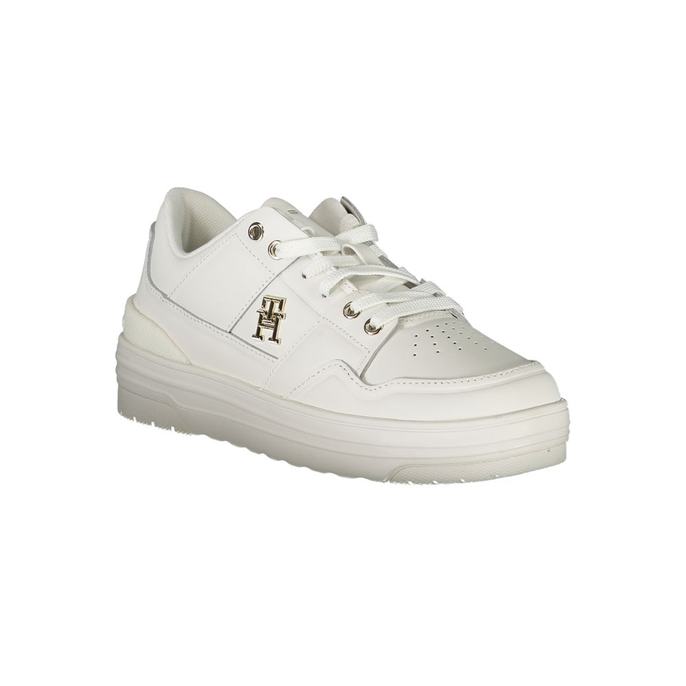 Tommy Hilfiger Weißes Leder Damen Sneaker