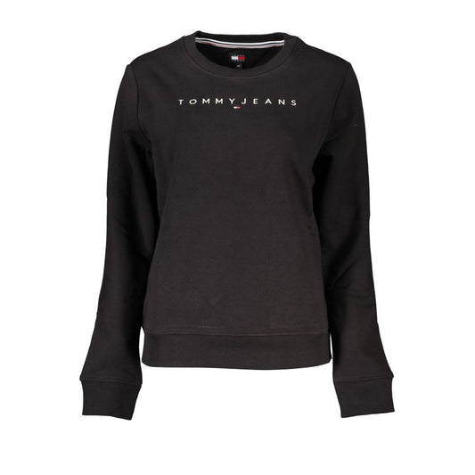 Tommy Hilfiger Schwarzer Baumwollpullover für Frauen