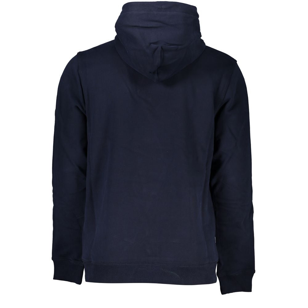 Tommy Hilfiger Schickes blaues Kapuzensweatshirt mit Logo-Detail