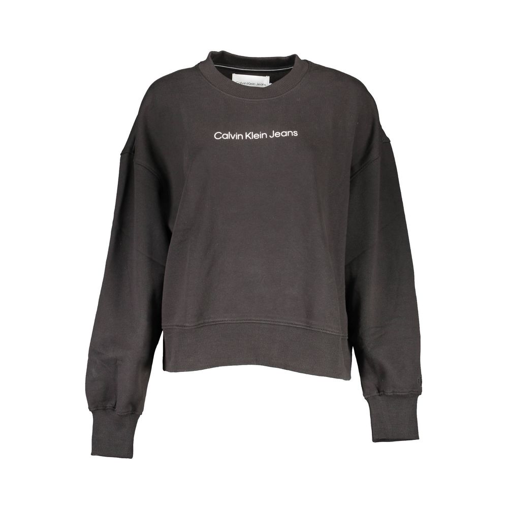 Calvin Klein Elegantes Sweatshirt mit Rundhalsausschnitt und langen Ärmeln