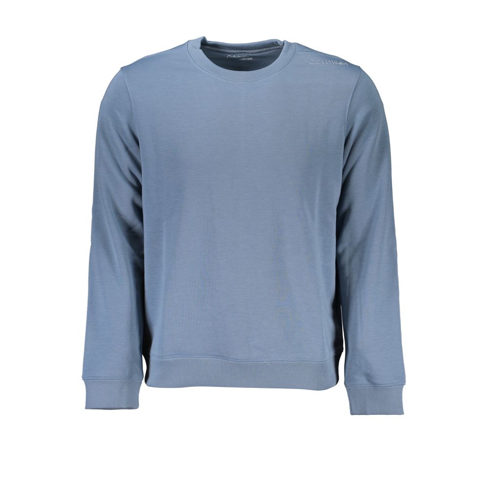 Calvin Klein Sportliches Sweatshirt mit Rundhalsausschnitt in schlankem Blau