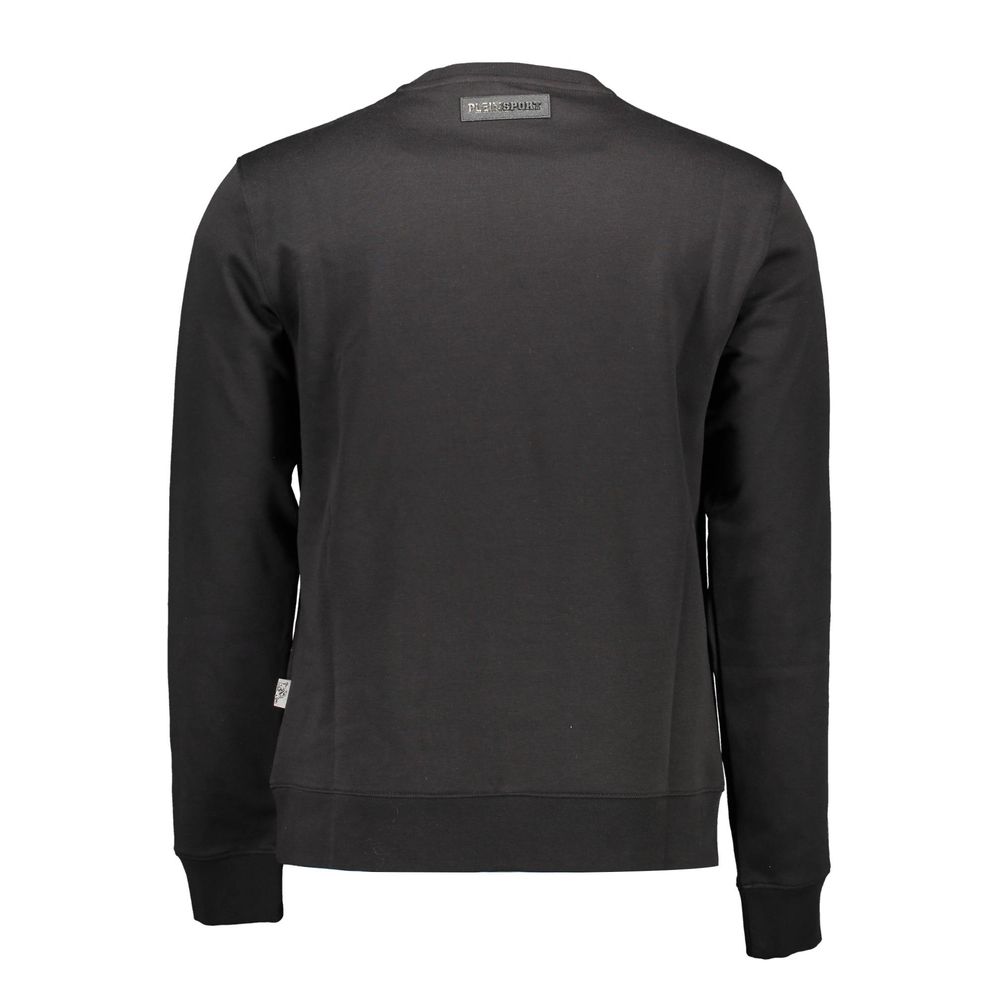 Plein Sport Schlichtes langärmeliges Sweatshirt mit Kontrastdetails