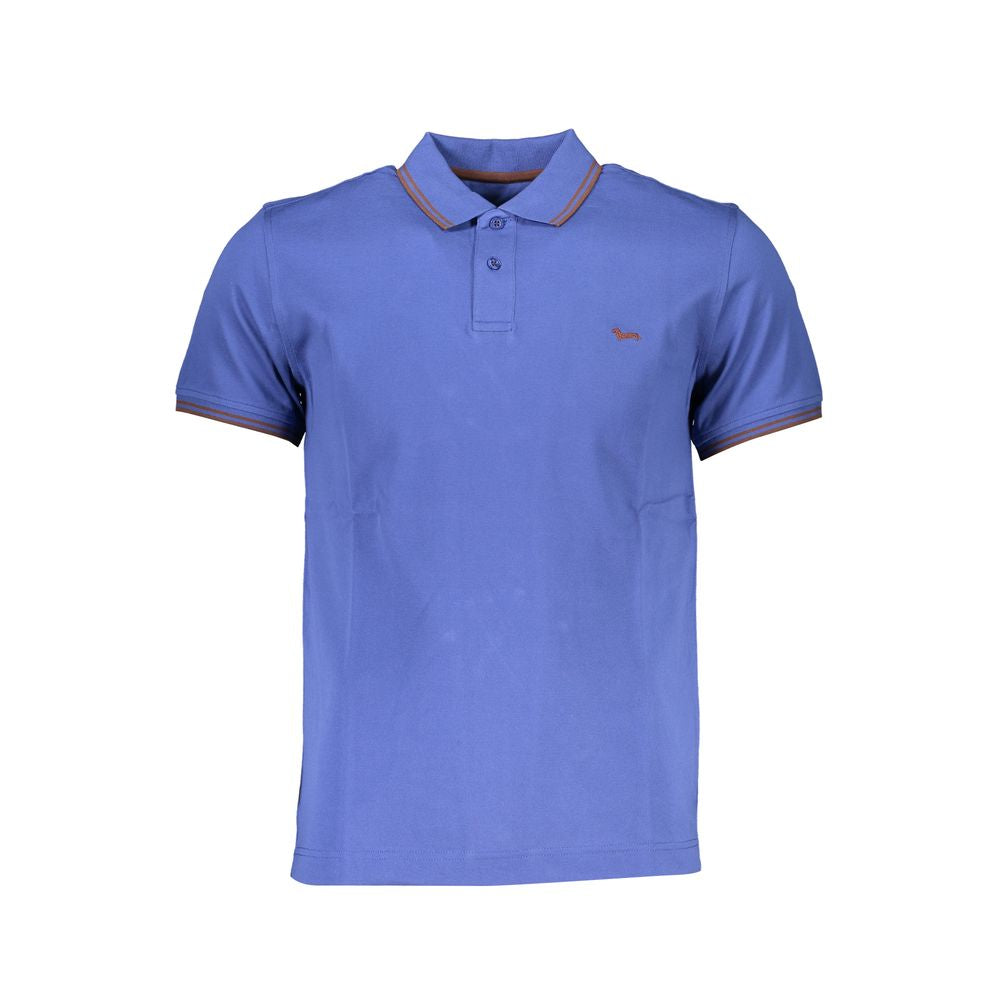 Harmont & Blaine Elegantes Sommer-Polo mit kontrastierenden Details