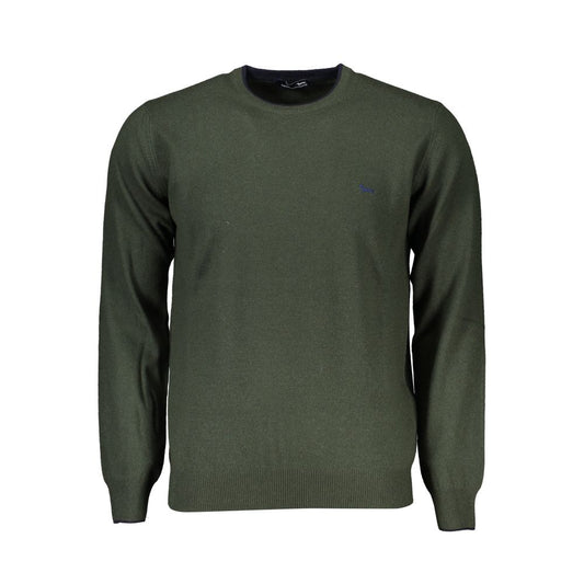 Harmont & Blaine Schicker grüner Designerpullover mit Rundhalsausschnitt