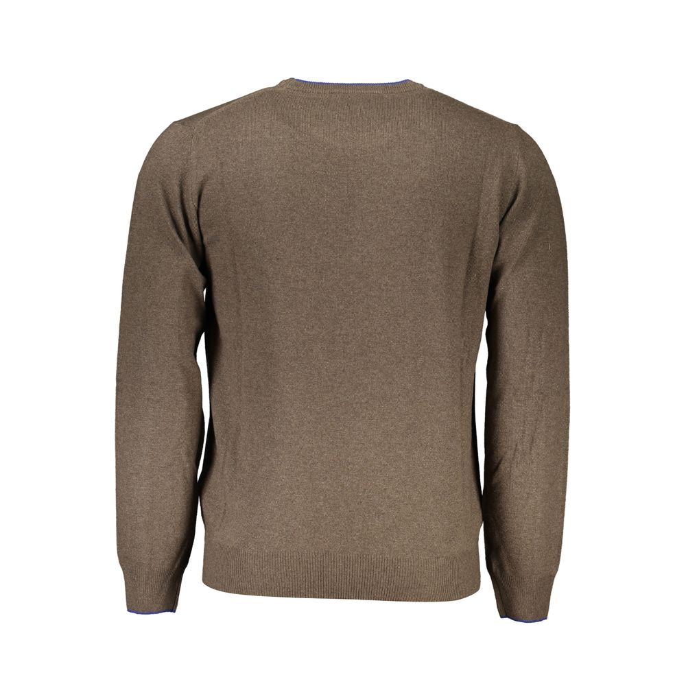 Harmont & Blaine Eleganter Pullover mit Rundhalsausschnitt und Kontrastdetails