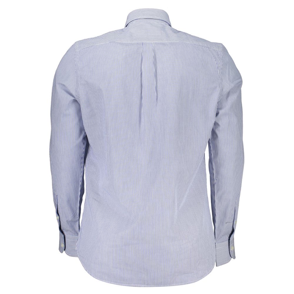 Harmont & Blaine Elegantes gestreiftes Langarm-Button-Down-Hemd