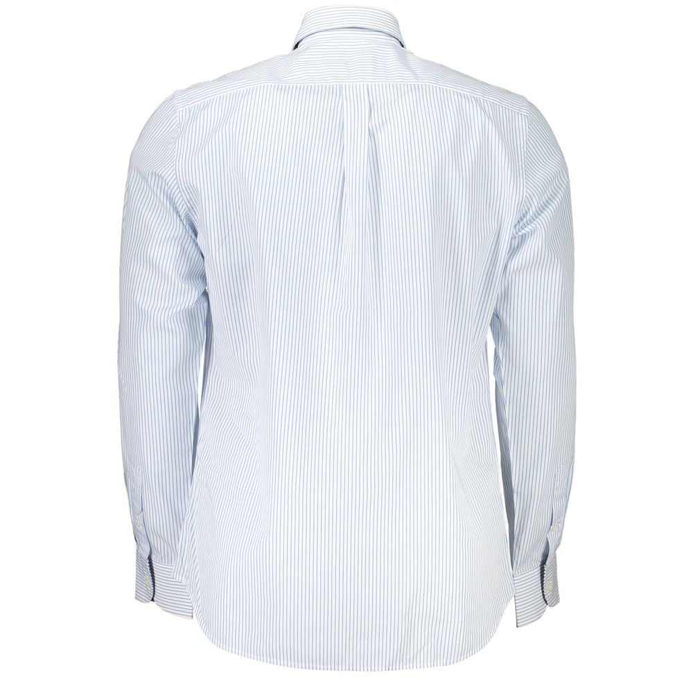 Harmont & Blaine Elegantes gestreiftes Button-Down-Hemd aus Baumwolle