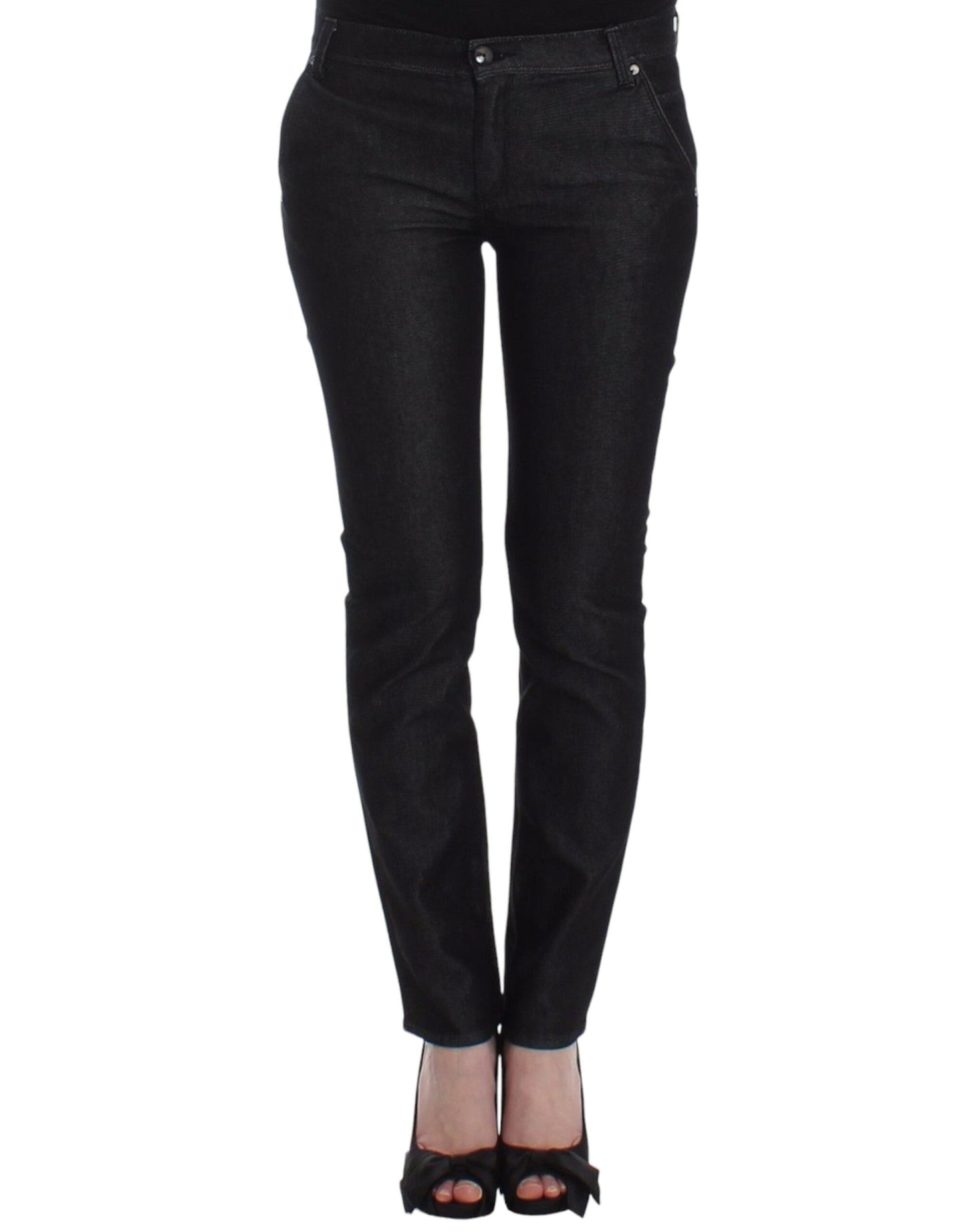 Ermanno Scervino Chic black skinny jeans - Elegant and slim cut