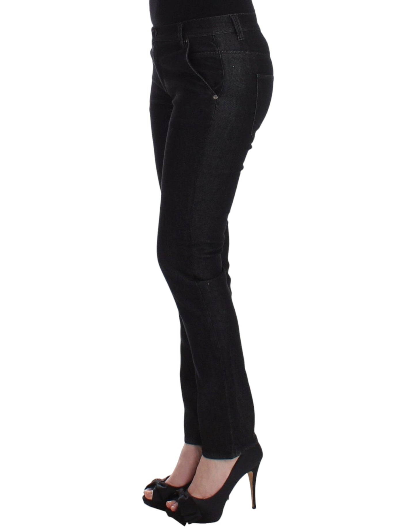 Ermanno Scervino Chic black skinny jeans - Elegant and slim cut