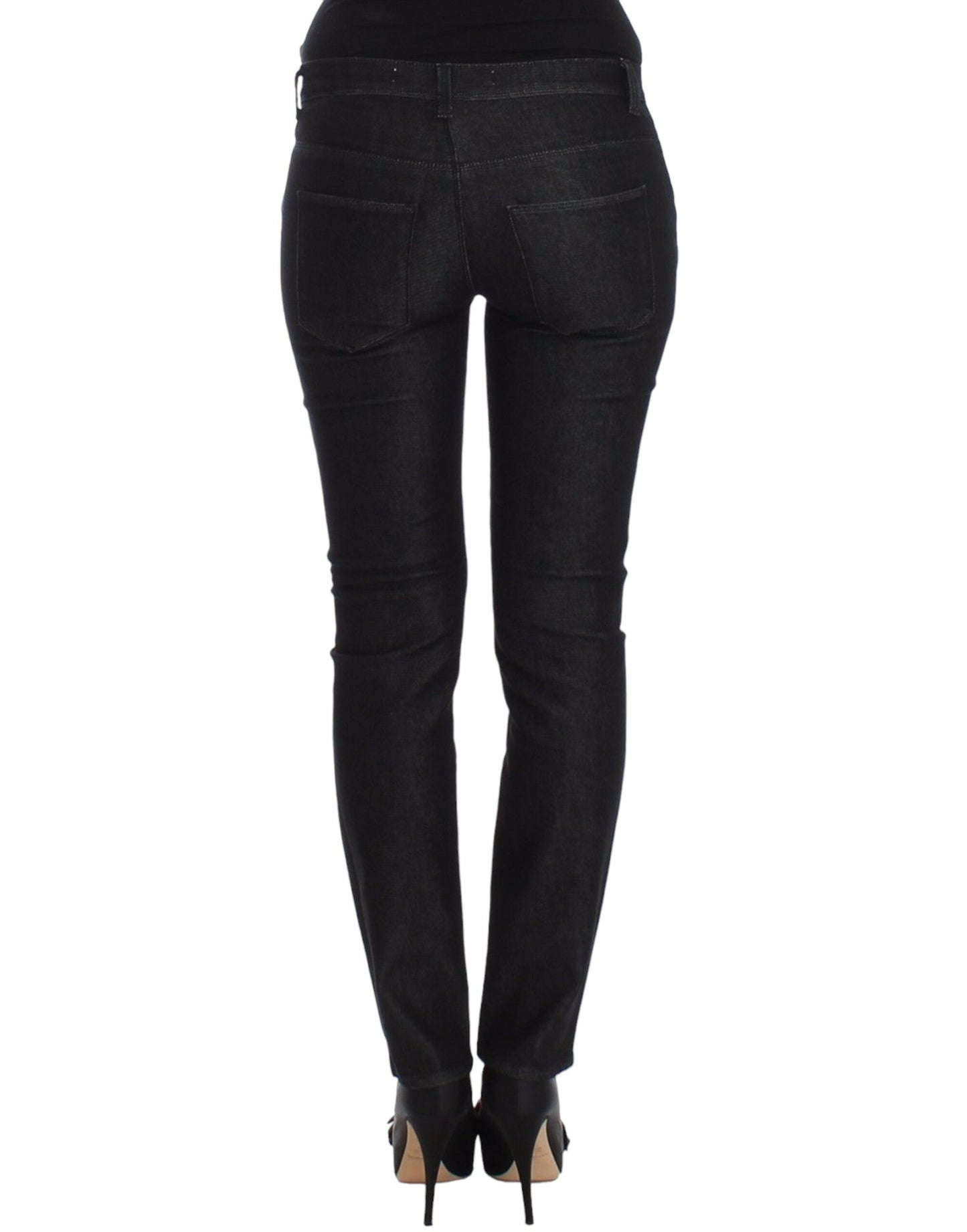 Ermanno Scervino Chic black skinny jeans - Elegant and slim cut