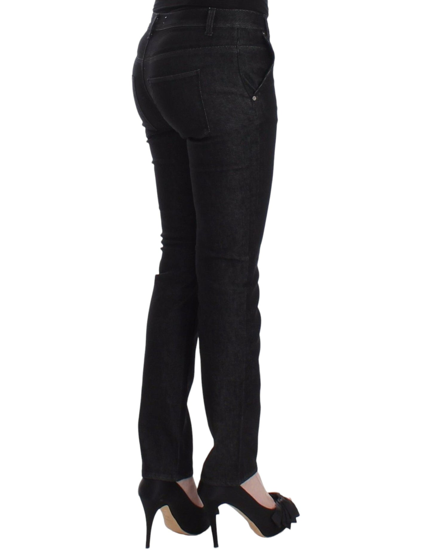 Ermanno Scervino Chic black skinny jeans - Elegant and slim cut