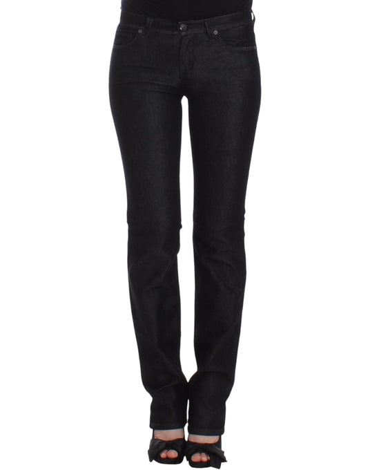 Ermanno Scervino Chic black slim skinny jeans