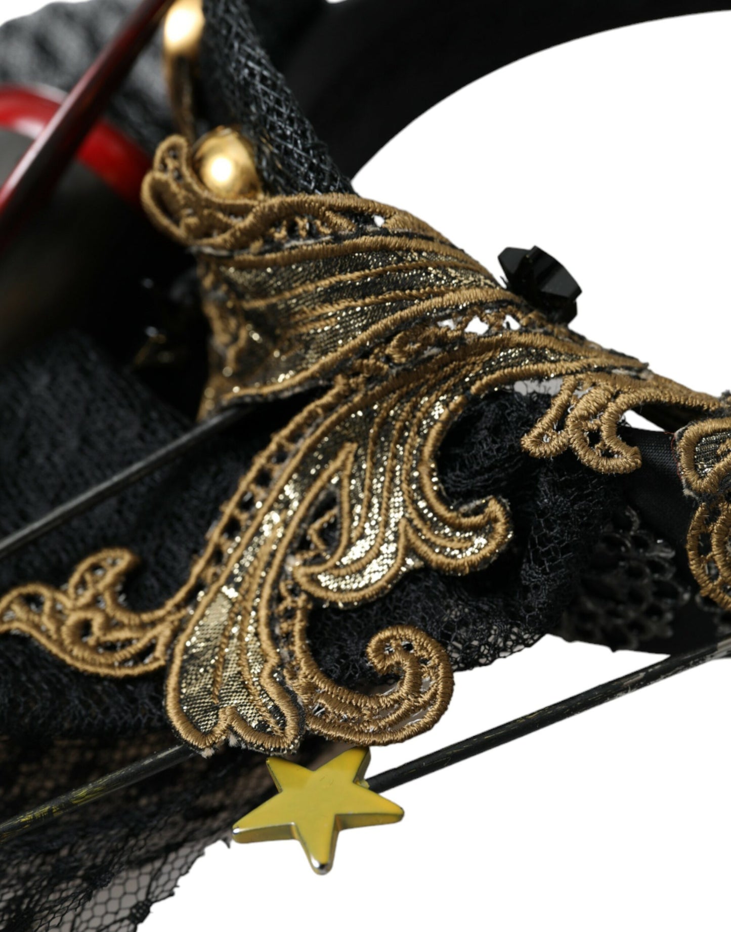 Dolce & Gabbana Multicolor Missile Rocket Crystal Stars Stirnband Diadem