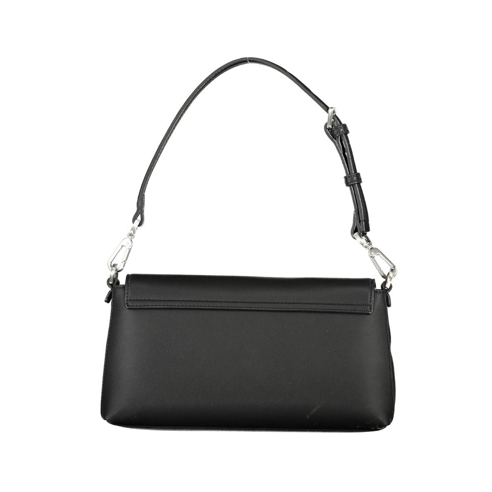 Calvin Klein Schwarze Polyester Handtasche