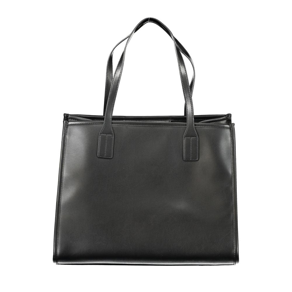 Tommy Hilfiger Schwarze Polyethylen-Handtasche