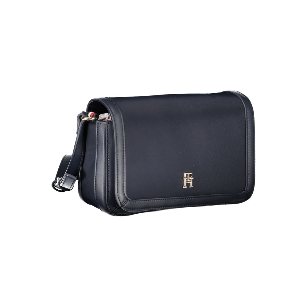 Tommy Hilfiger Blaue Polyester-Handtasche