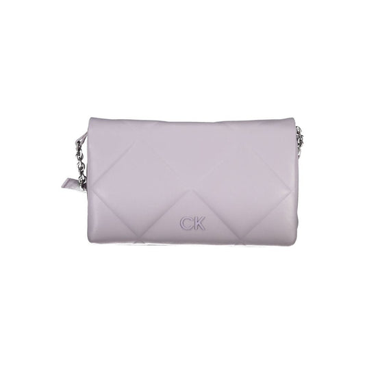 Calvin Klein Lila Polyester Handtasche