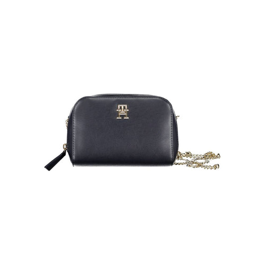 Tommy Hilfiger Blaue Polyethylen-Handtasche