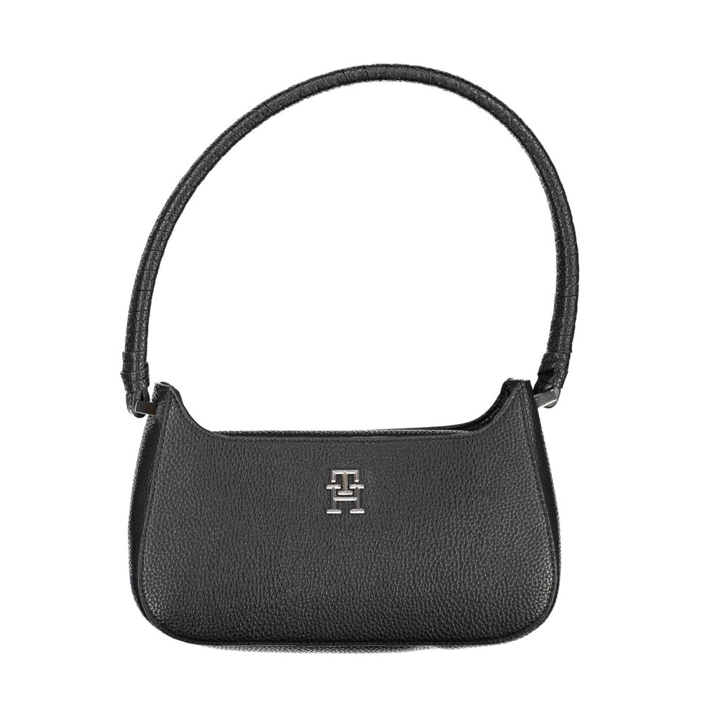 Tommy Hilfiger Schwarze Polyethylen-Handtasche