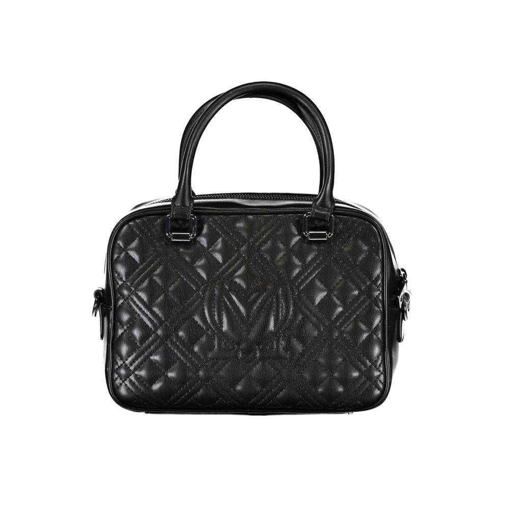 Love Moschino Schwarze Polyethylen-Handtasche