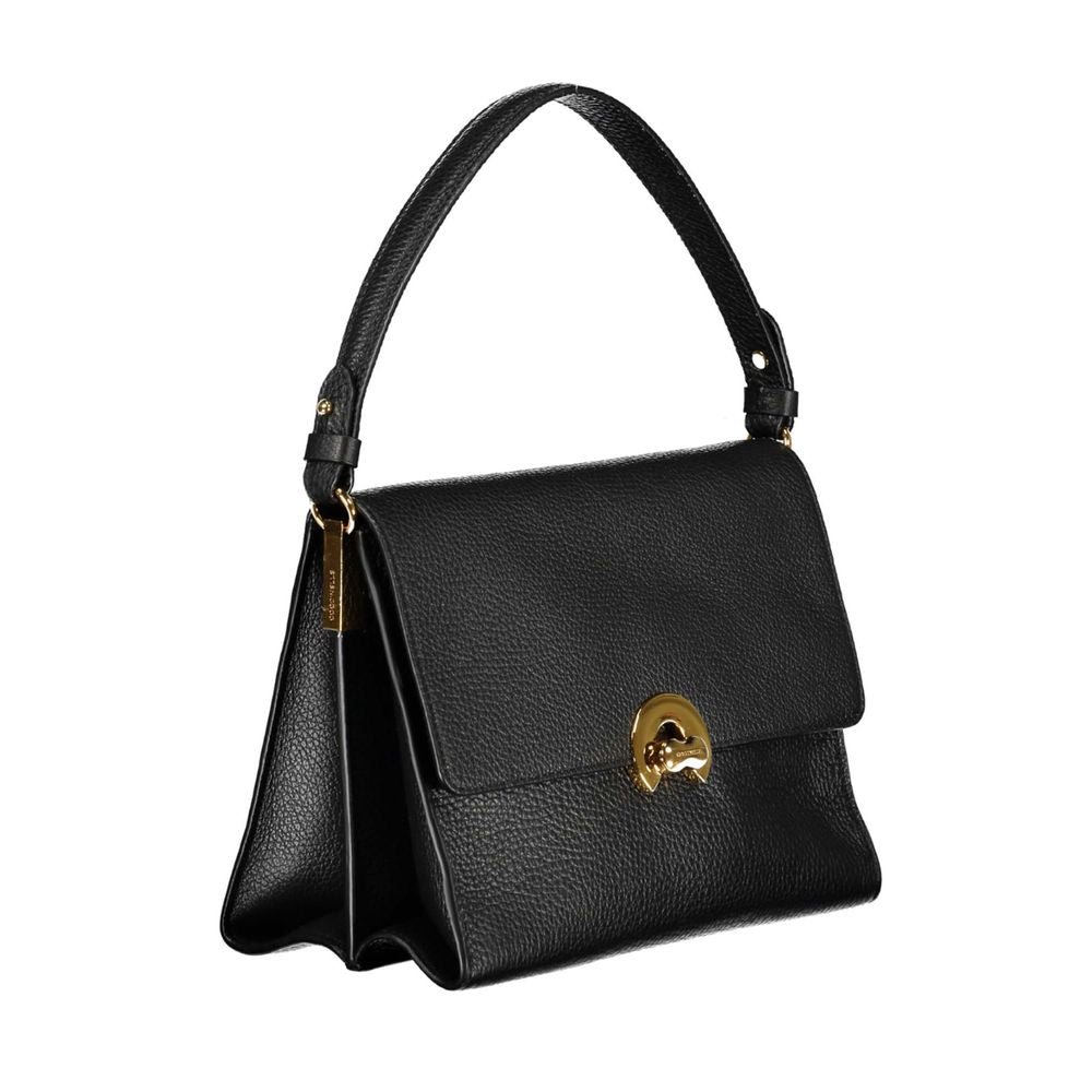 Coccinelle Schwarze Lederhandtasche