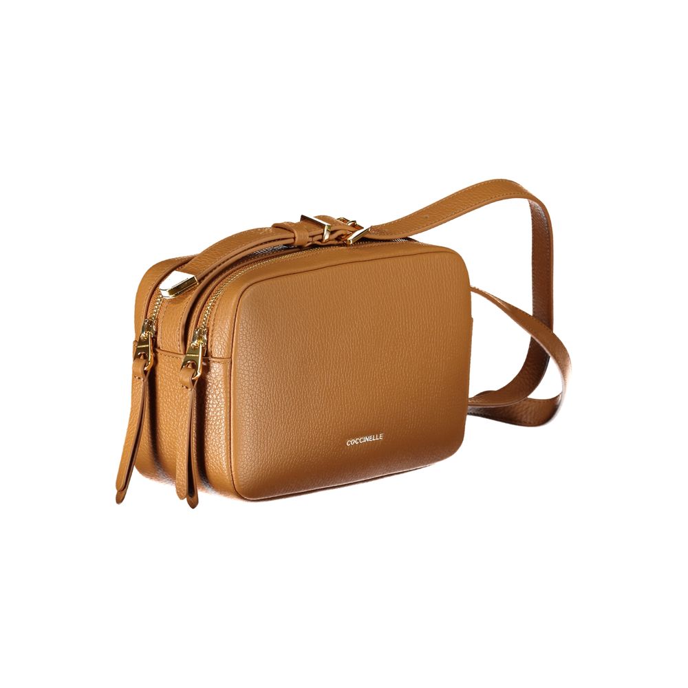 Coccinelle Braune Lederhandtasche