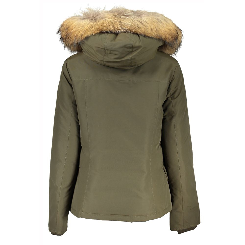 Woolrich Grüne Jacken & Mäntel aus Baumwolle