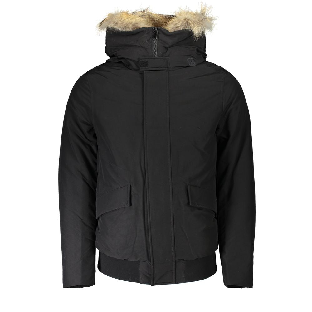 Woolrich Schwarze Baumwolljacke