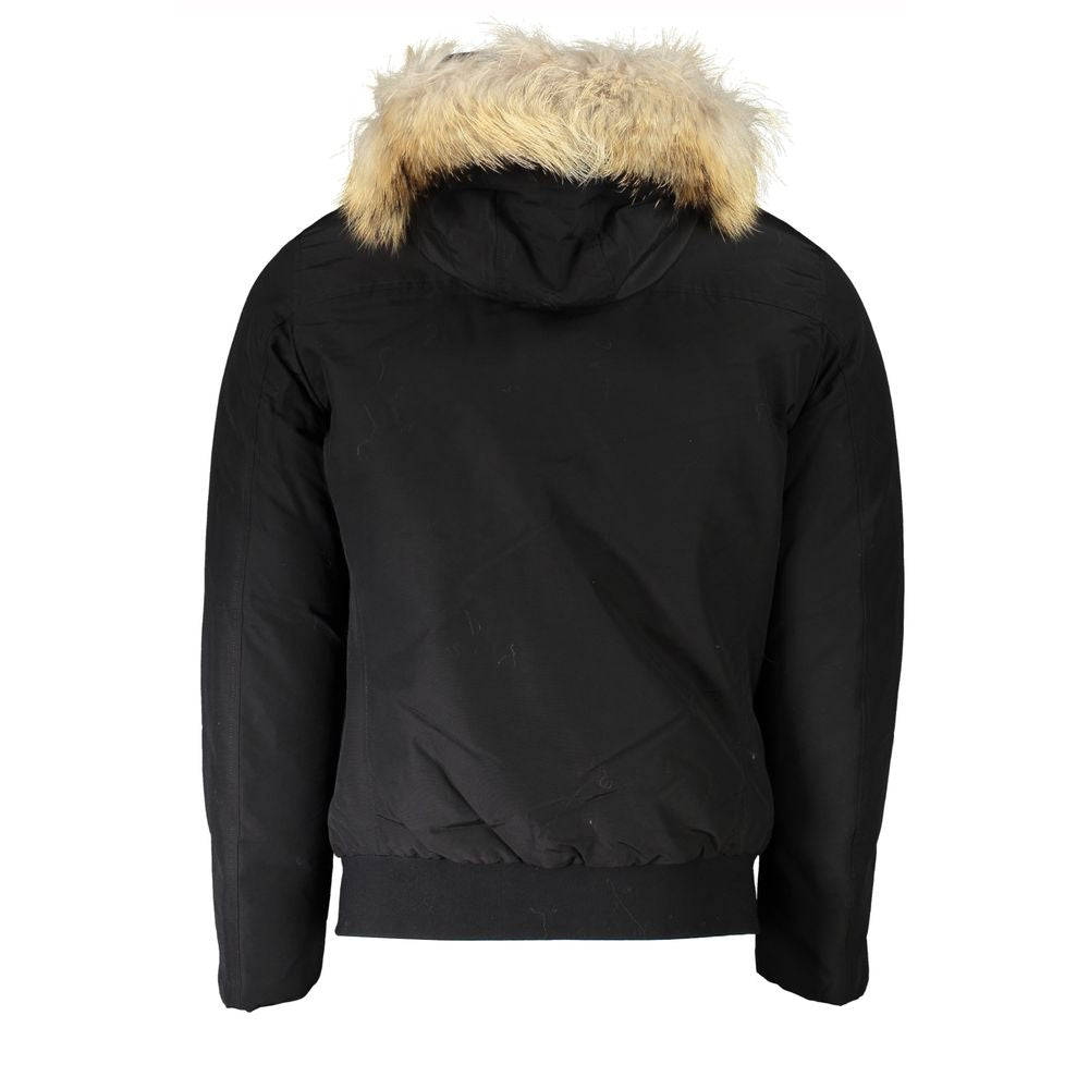 Woolrich Schwarze Baumwolljacke