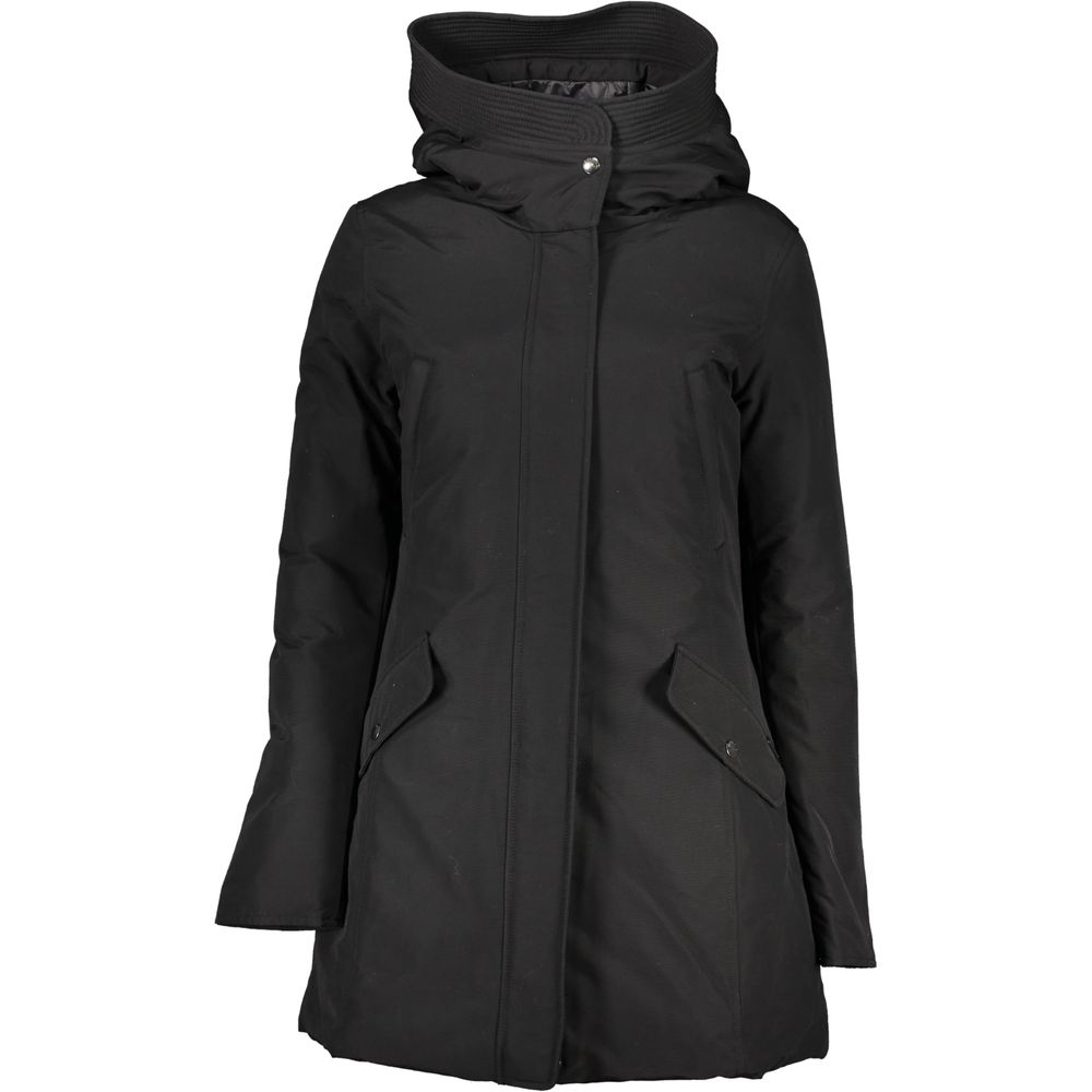 Woolrich Schwarze Baumwolle Jacken & Mantel