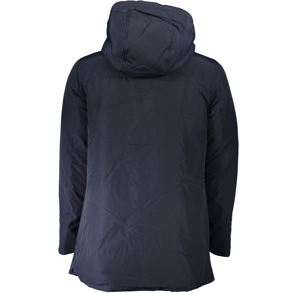 Woolrich Blaue Baumwolljacke