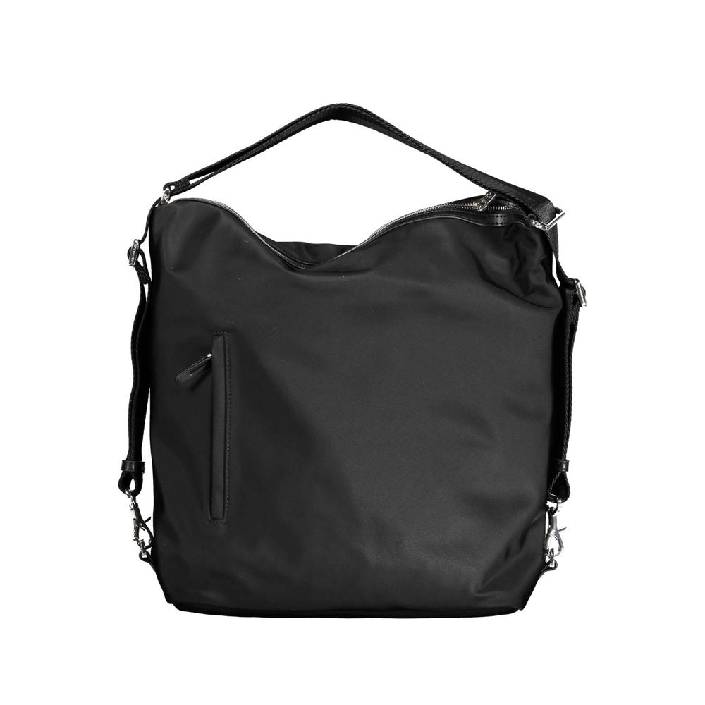 Mandarina Duck Schwarze Nylonhandtasche