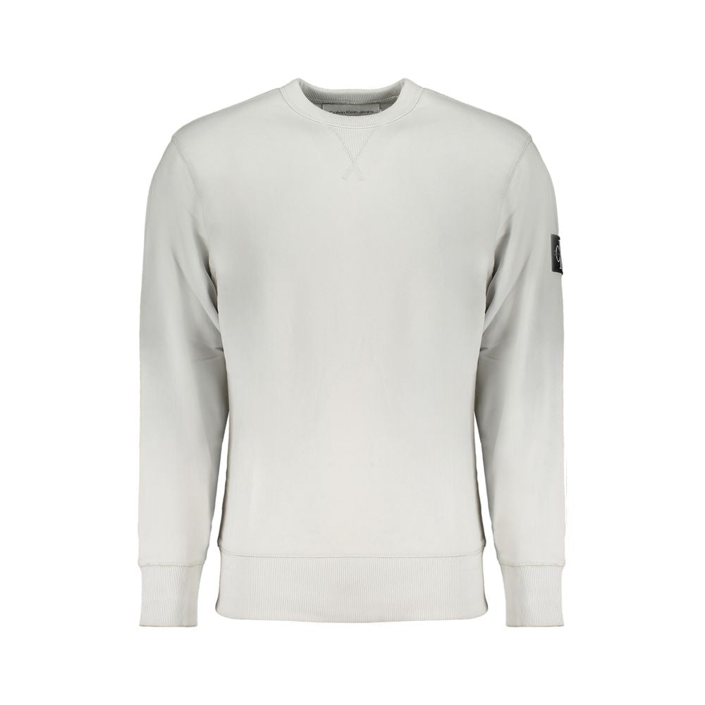 Calvin Klein Grauer Baumwollpullover