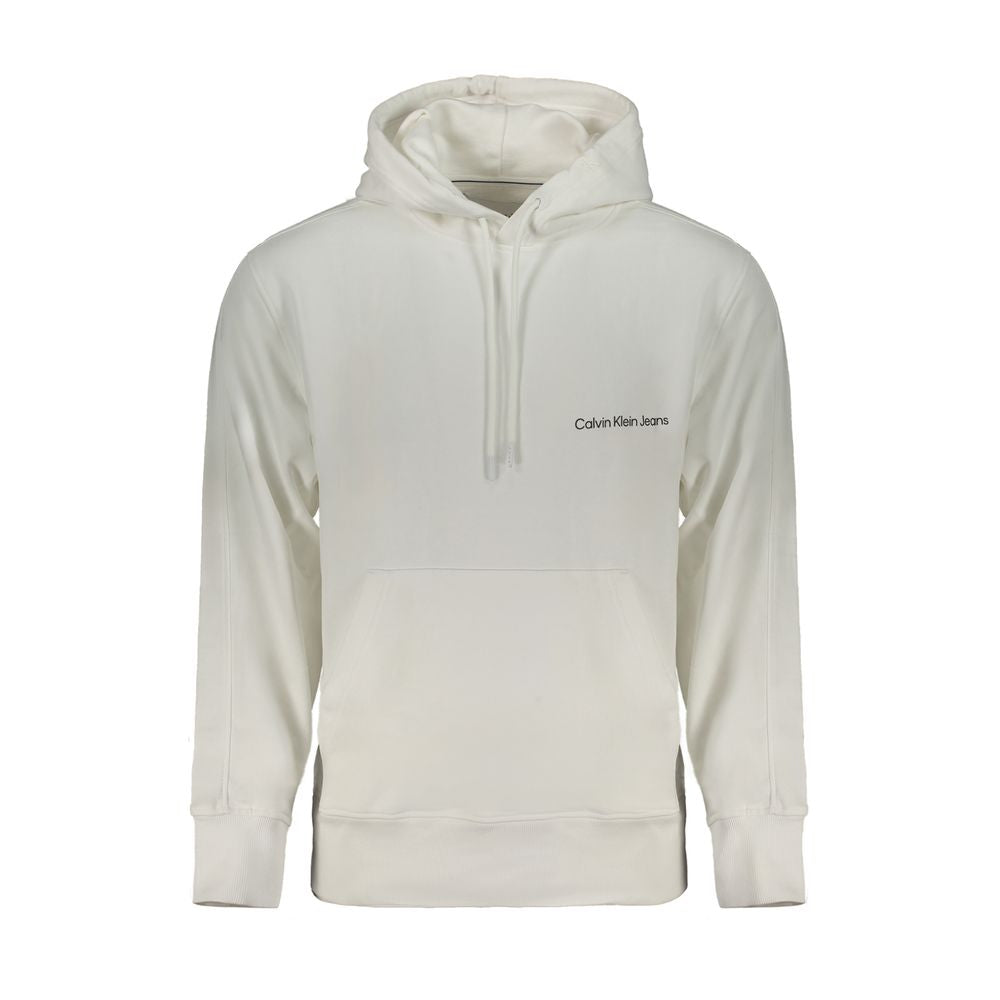 Calvin Klein Weißer Baumwollpullover