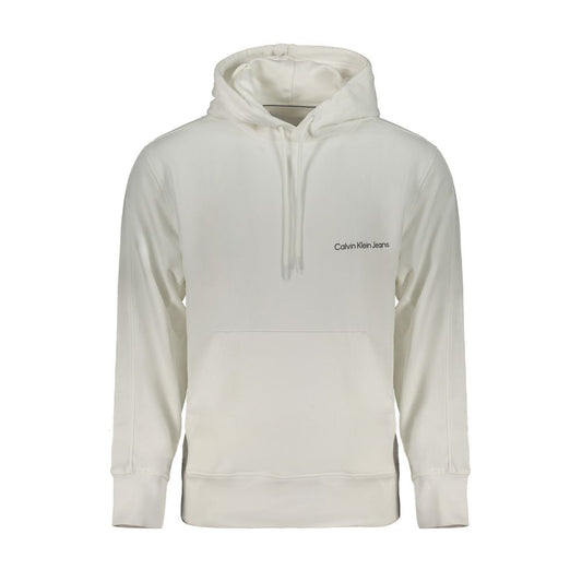 Calvin Klein Weißer Baumwollpullover