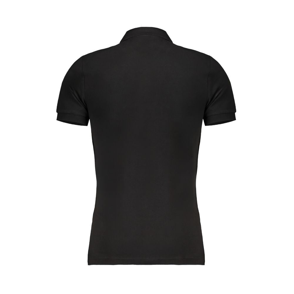 Calvin Klein Schwarzes Baumwoll-Poloshirt